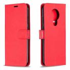 For Nokia 5.3 Crazy Horse Texture Horizontal Flip Leather Case with Holder & Card Slots & Wallet & Photo Frame(Red) - 1