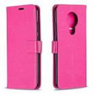 For Nokia 5.3 Crazy Horse Texture Horizontal Flip Leather Case with Holder & Card Slots & Wallet & Photo Frame(Rose) - 1