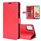 For LG K42 R64 Texture Single Horizontal Flip Protective Case with Holder & Card Slots & Wallet& Photo Frame(Red) - 1