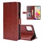 For LG K42 R64 Texture Single Horizontal Flip Protective Case with Holder & Card Slots & Wallet& Photo Frame(Brown) - 1