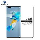 For Huawei Mate40 Pro PINWUYO 9H 3D Hot Bending Tempered Glass Film(Black) - 1