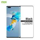 For Huawei Mate 40 Pro MOFI 9H 3D Explosion Proof Thermal Bending Full Screen Tempered Glass Film(Black) - 1