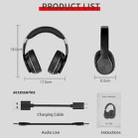 VJ320 Bluetooth 5.0 Head-mounted Foldable Wireless Headphones Support TF Card with Mic(Red) - 11