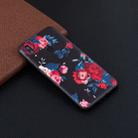 Embossment Patterned TPU Soft Case for Huawei Honor 10 Lite / P Smart 2019 (Red Flower) - 1