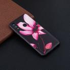 Embossment Patterned TPU Soft Case for Huawei Honor 10 Lite / P Smart 2019 (Lotus)(Purple) - 1