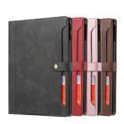 Calf Texture Double Fold Clasp Horizontal Flip Leather Case with Photo Frame & Holder & Card Slots & Wallet For iPad Air 2022 / 2020 10.9(Red) - 6
