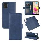 For LG K42 Dual-side Magnetic Buckle Horizontal Flip Leather Case with Holder & Card Slots & Wallet(Dark Blue) - 1