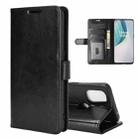 For OnePlus Nord N10 5G R64 Texture Single Horizontal Flip Protective Case with Holder & Card Slots & Wallet& Photo Frame(Black) - 1