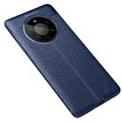 For Huawei Mate 40 Pro+ Litchi Texture TPU Shockproof Case(Navy Blue) - 2