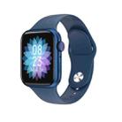 W98 Plus 1.54 inch Color Screen Smart Watch, IP67 Waterproof, Support Temperature Monitoring/Heart Rate Monitoring/Blood Pressure Monitoring/Blood Oxygen Monitoring/Sleep Monitoring(Blue) - 1