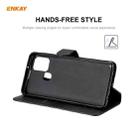 For Samsung Galaxy A21s ENKAY Hat-Prince ENK-PUC028 Horizontal Flip PU Leather Case with Holder & Card Slots & Wallet(Black) - 4