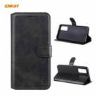 For Samsung Galaxy S20 FE / S20 Lite (4G/5G) ENKAY Hat-Prince ENK-PUC030 Horizontal Flip PU Leather Case with Holder & Card Slots & Wallet(Black) - 1