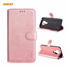 For Nokia 3.4 / 7.3 ENKAY Hat-Prince ENK-PUC032 Horizontal Flip PU Leather Case with Holder & Card Slots & Wallet(Pink) - 1