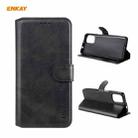 For Motorola Moto G9 Plus ENKAY Hat-Prince ENK-PUC035 Horizontal Flip PU Leather Case with Holder & Card Slots & Wallet(Black) - 1