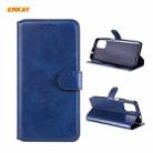 For Motorola Moto G9 Plus ENKAY Hat-Prince ENK-PUC035 Horizontal Flip PU Leather Case with Holder & Card Slots & Wallet(Dark Blue) - 1