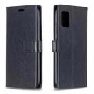 For Samsung A51 5G Crazy Horse Texture Horizontal Flip Leather Case with Holder & Card Slots & Wallet & Photo Frame(Black) - 1