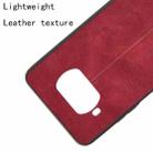 For Xiaomi Mi 10T Lite Shockproof Sewing Cow Pattern Skin PC + PU + TPU Case(Red) - 6