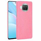 For Xiaomi Mi 10T Lite Shockproof Crocodile Texture PC + PU Case(Pink) - 1