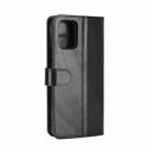 For LG K52 R64 Texture Single Horizontal Flip Protective Case with Holder & Card Slots & Wallet& Photo Frame(Black) - 3