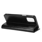For LG K52 R64 Texture Single Horizontal Flip Protective Case with Holder & Card Slots & Wallet& Photo Frame(Black) - 7
