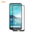 For Nokia 3.4 ENKAY Hat-Prince Full Glue 0.26mm 9H 2.5D Tempered Glass Full Coverage Film - 1