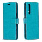 For Sony Xperia 5 II Crazy Horse Texture Horizontal Flip Leather Case with Holder & Card Slots & Wallet & Photo Frame(Blue) - 1