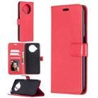 For Xiaomi Mi 10T Lite Crazy Horse Texture Horizontal Flip Leather Case with Holder & Card Slots & Wallet & Photo Frame(Red) - 1