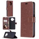 For Xiaomi Mi 10T Lite Crazy Horse Texture Horizontal Flip Leather Case with Holder & Card Slots & Wallet & Photo Frame(Brown) - 1