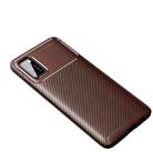 For Samsung Galaxy A32 5G Carbon Fiber Texture Shockproof TPU Case(Brown) - 1