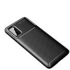 For Samsung Galaxy A02s 5G Carbon Fiber Texture Shockproof TPU Case(Black) - 1