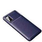 For Samsung Galaxy A02s 5G Carbon Fiber Texture Shockproof TPU Case(Blue) - 1