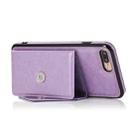 Multi-functional Cross-body Card Bag TPU+PU Back Cover Case with Holder & Card Slot & Wallet For iPhone 6 / 6s(Purple) - 5