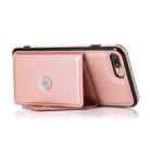 Multi-functional Cross-body Card Bag TPU+PU Back Cover Case with Holder & Card Slot & Wallet For iPhone 6 / 6s(Rose Gold) - 5