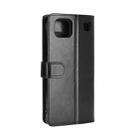For LG K92 5G R64 Texture Single Horizontal Flip Protective Case with Holder & Card Slots & Wallet& Photo Frame(Black) - 3