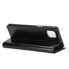 For LG K92 5G R64 Texture Single Horizontal Flip Protective Case with Holder & Card Slots & Wallet& Photo Frame(Black) - 6