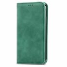 For Huawei P smart 2021 Retro Skin Feel Business Magnetic Horizontal Flip Leather Case(Green) - 2