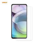 For Motorola Moto G 5G 2 PCS ENKAY Hat-Prince 0.26mm 9H 2.5D Curved Edge Tempered Glass Film - 1