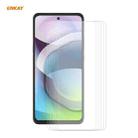 For Motorola Moto G 5G 5 PCS ENKAY Hat-Prince 0.26mm 9H 2.5D Curved Edge Tempered Glass Film - 1