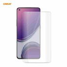 For OnePlus 8T 5 PCS ENKAY Hat-Prince 0.26mm 9H 2.5D Curved Edge Tempered Glass Film - 1