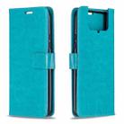 For Asus Zenfone 7 ZS670KS Crazy Horse Texture Horizontal Flip Leather Case with Holder & Card Slots & Wallet & Photo Frame(Blue) - 1
