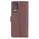 For Samsung Galaxy S20 FE Crazy Horse Texture Horizontal Flip Leather Case with Holder & Card Slots & Wallet & Photo Frame(Brown) - 3