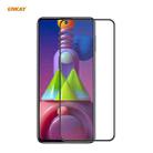 For Samsung Galaxy M51 ENKAY Hat-Prince Anti-drop Full Glue Tempered Glass Full Screen Film Anti-fall Protector - 1