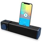 New Rixing NR4023 TWS Wireless Stereo Bluetooth Speaker, Support TF Card & MP3 & FM & Hands-free Call & 3.5mm AUX(Blue) - 1