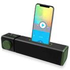 New Rixing NR4023 TWS Wireless Stereo Bluetooth Speaker, Support TF Card & MP3 & FM & Hands-free Call & 3.5mm AUX(Green) - 1