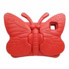 Butterfly Bracket Style EVA Children Shockproof Protective Case For iPad Air 2022 / 2020 10.9(Red) - 2