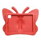 Butterfly Bracket Style EVA Children Shockproof Protective Case For iPad Air 2022 / 2020 10.9(Red) - 3
