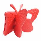Butterfly Bracket Style EVA Children Shockproof Protective Case For iPad Air 2022 / 2020 10.9(Red) - 4
