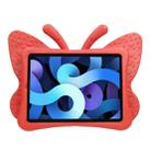 Butterfly Bracket Style EVA Children Shockproof Protective Case For iPad Air 2022 / 2020 10.9(Red) - 5