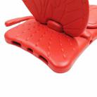Butterfly Bracket Style EVA Children Shockproof Protective Case For iPad Air 2022 / 2020 10.9(Red) - 6