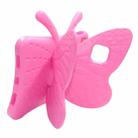 Butterfly Bracket Style EVA Children Shockproof Protective Case For iPad Air 2022 / 2020 10.9(Rose Red) - 4